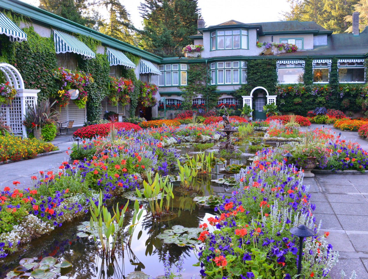 The Butchart Gardens Victoria, Canada Visiting in the Summer