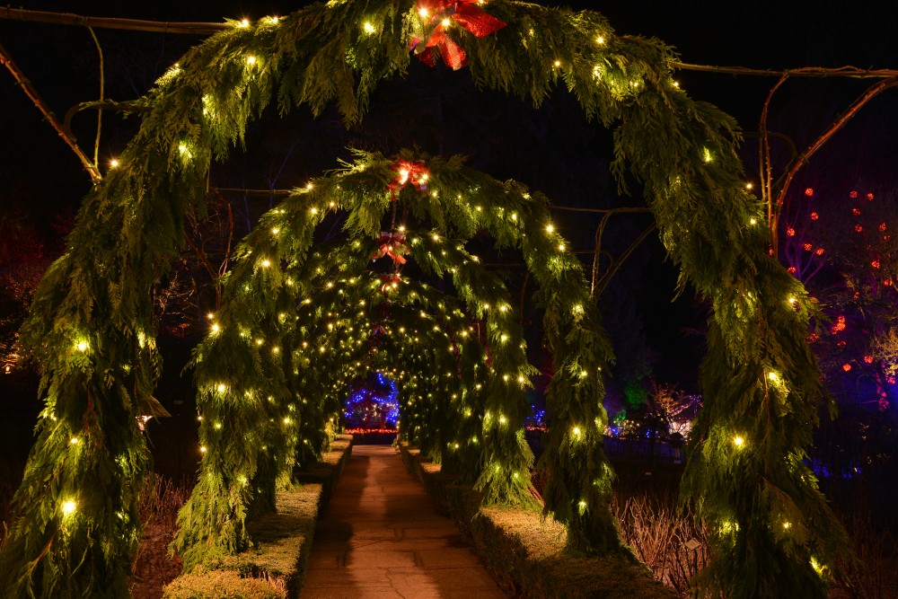 The Butchart Gardens Victoria Canada Visiting At Christmas