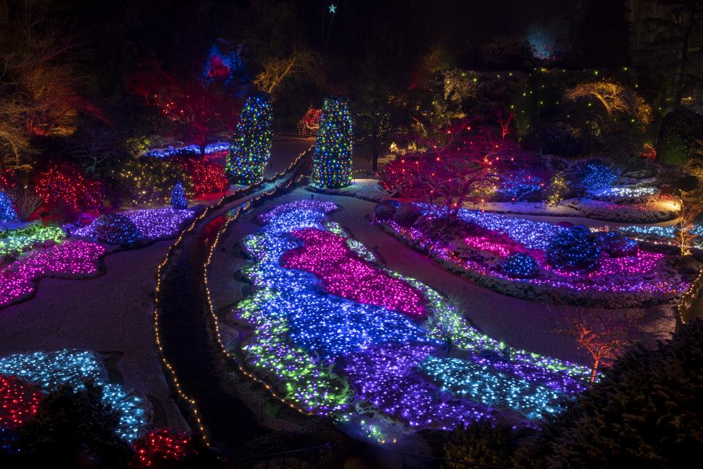 The magic of Christmas returns to the Butchart Gardens - Greater