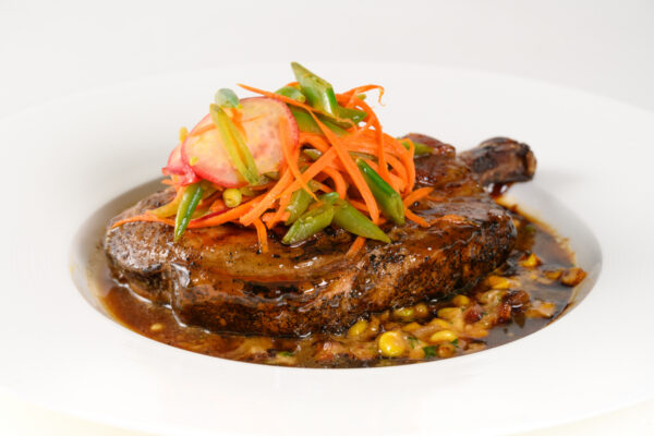 Chefs Recipe: Saanich Peninsula pork loin chop